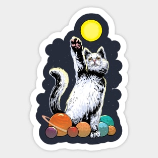 Space Cat Sticker